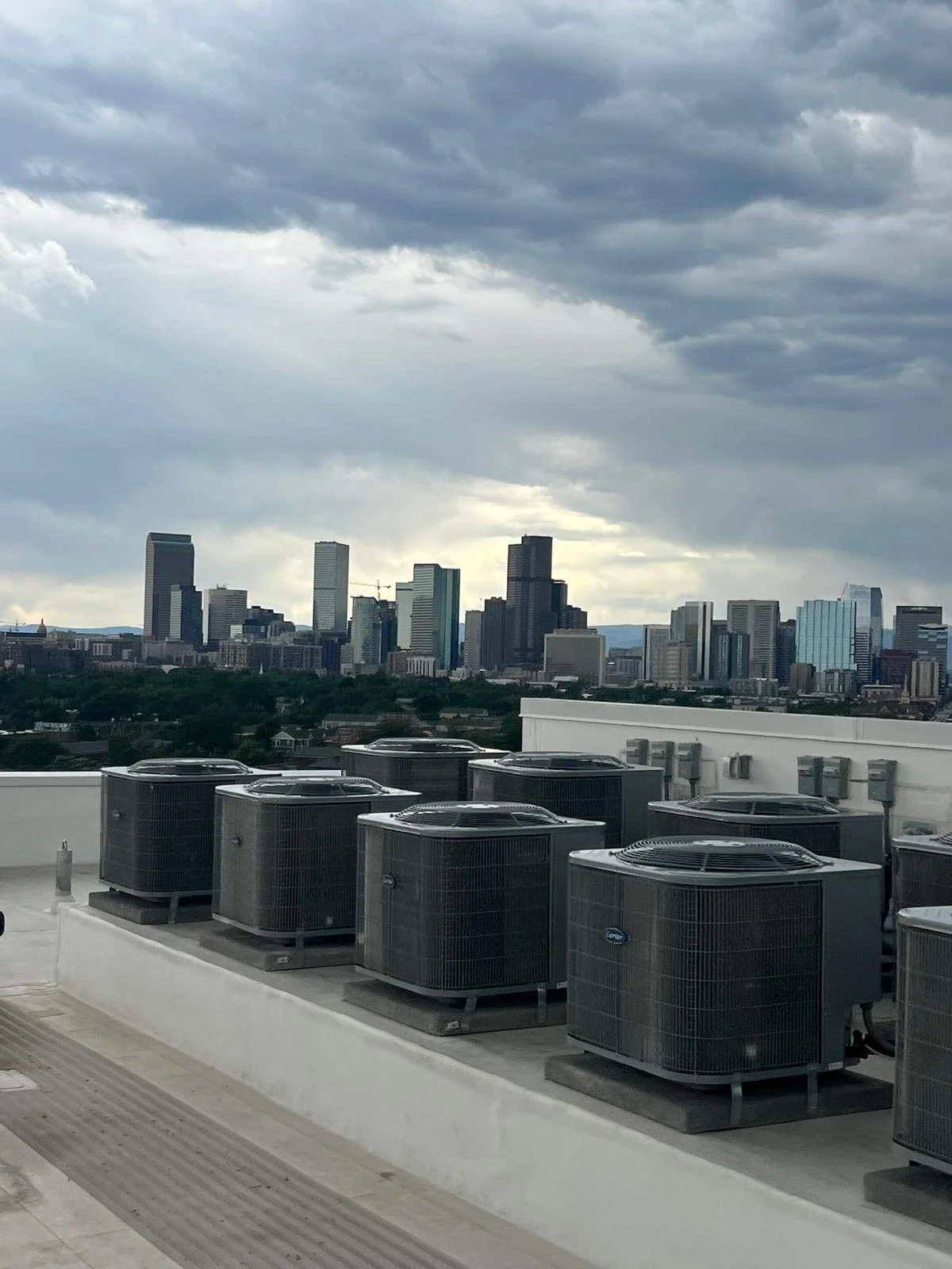 Rooftop Commercial Units - Denver Skyline
